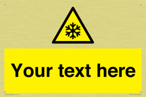 Custom Snowflake Sign